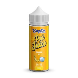 BANANA ICE POD JUICE 100ML E LIQUID KINGSTON