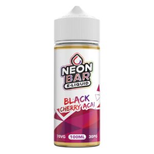 BLACK CHERRY ACAI 100ML E LIQUID NEON BAR