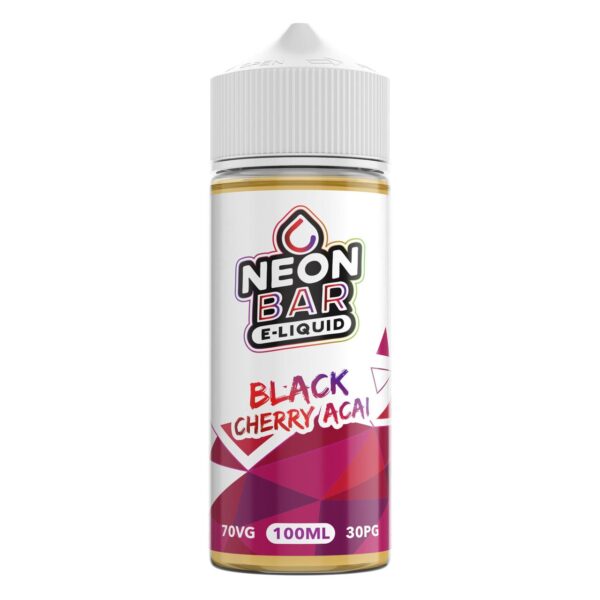 BLACK CHERRY ACAI 100ML E LIQUID NEON BAR