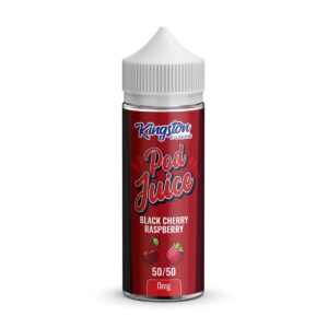 BLACK CHERRY RASPBERRY POD JUICE 100ML E LIQUID KINGSTON