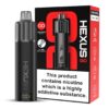 HEXUS GO REFILLABLE POD VAPE KIT - Black, 1