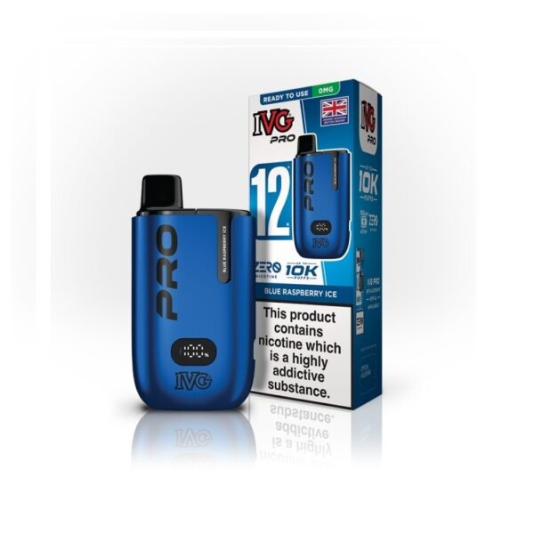 IVG PRO 12 PREFILLED POD VAPE KIT 0MG - Image 2