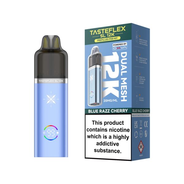 OXVA TASTERFLEX SL 12K PREFILLED POD VAPE KIT 20MG - Image 2