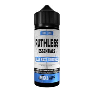 BLUE RAZZ STRAWZZ 100ML E LIQUID BY RUTHLESS ESSENTIALS