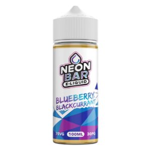 BLUEBERRY BLACKCURRANT 100ML E LIQUID NEON BAR