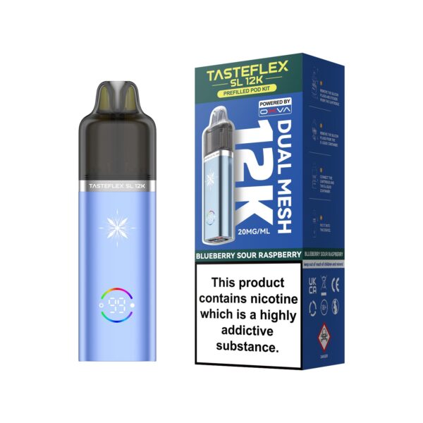 OXVA TASTERFLEX SL 12K PREFILLED POD VAPE KIT 20MG - Image 4
