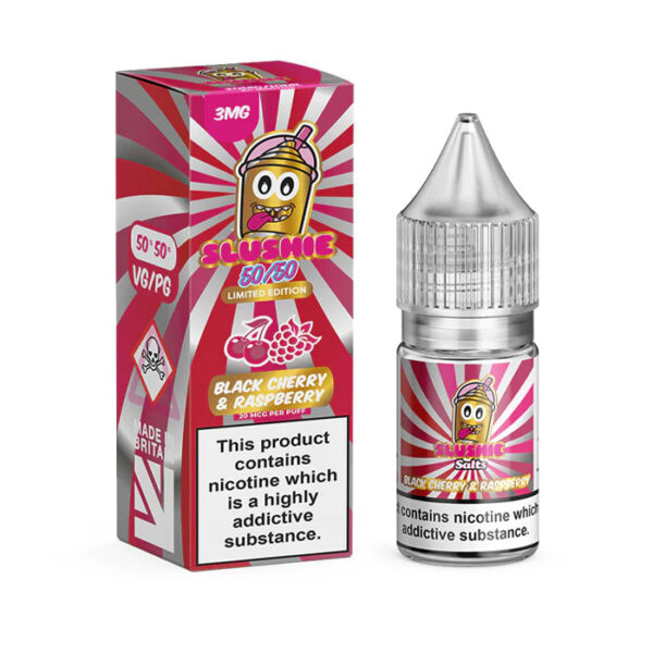 BLACK CHERRY & RASPBERRY 10ML E LIQUID SLUSHIE