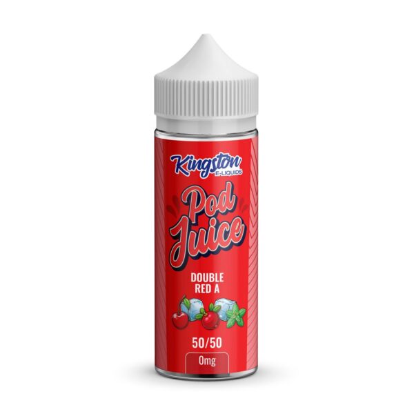 DOUBLE RED A POD JUICE 100ML E LIQUID KINGSTON
