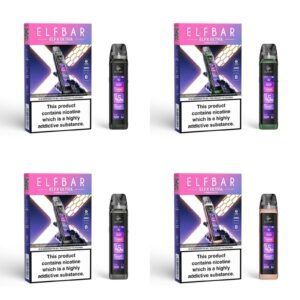 ELF BAR ELFX ULTRA REFILLABLE POD VAPE KIT 20MG