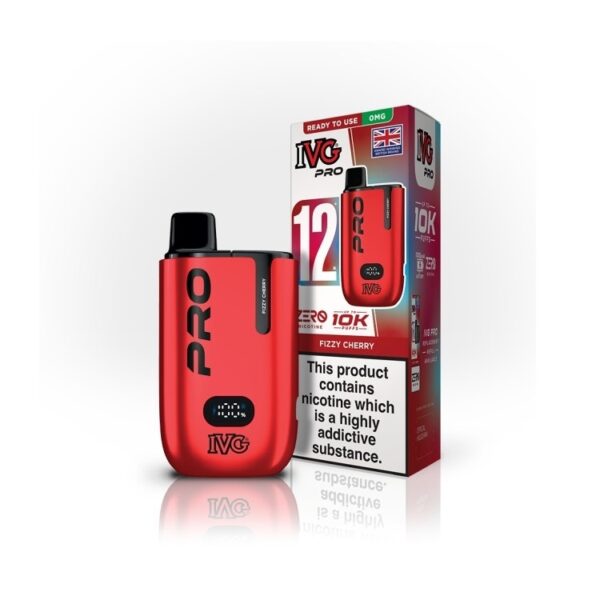IVG PRO 12 PREFILLED POD VAPE KIT 0MG - Image 4