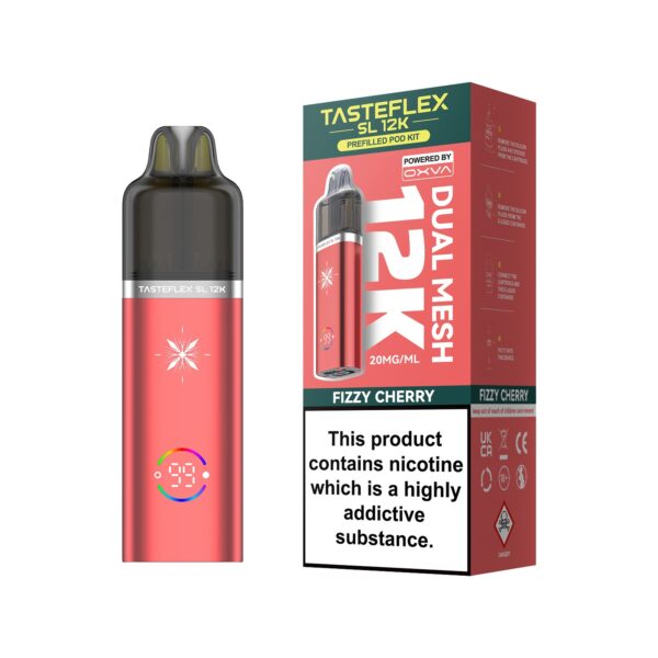 OXVA TASTERFLEX SL 12K PREFILLED POD VAPE KIT 20MG - Image 8