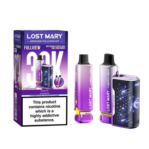 LOST MARY NERA 30K PREFILLED POD VAPE KIT 20MG - Image 6