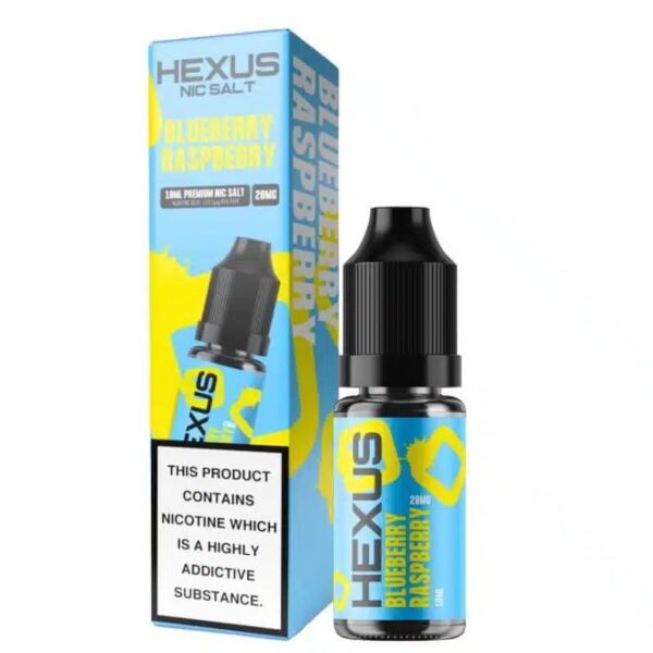 BLUEBERRY RASPBERRY 10ML NIC SALT HEXUS