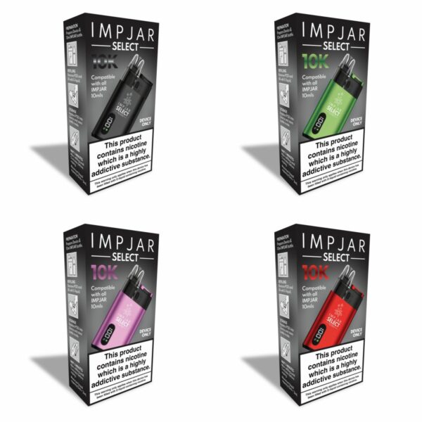 IMP JAR SELECT 10K REFILLABLE POD VAPE KIT