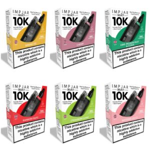 IMP JAR SELECT 10K REFILLABLE POD VAPE KIT + NIC SALT