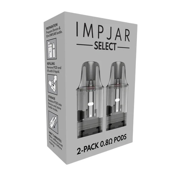 IMP JAR SELECT REPLACEMENT PODS (2 PACK)