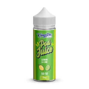 LEMON & LIME POD JUICE 100ML E LIQUID KINGSTON