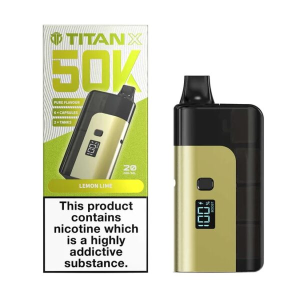 TITAN X 50K PREFILLED POD VAPE KIT 20MG - Image 14