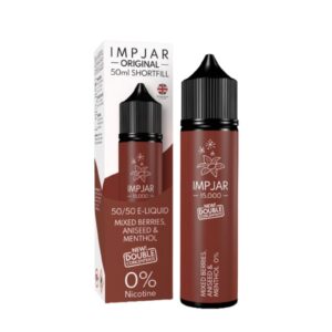 MIXED BERRIES ANISEED & MENTHOL 50ML E LIQUID IMP JAR