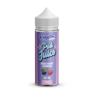 MIXED BERRY LEMONADE POD JUICE 100ML E LIQUID KINGSTON