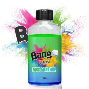 MRS MENTHOL 200ML E LIQUID BANG ICE BLAST