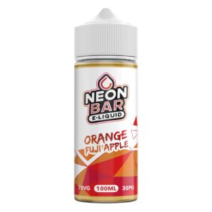 ORANGE FUJI APPLE 100ML E LIQUID NEON BAR