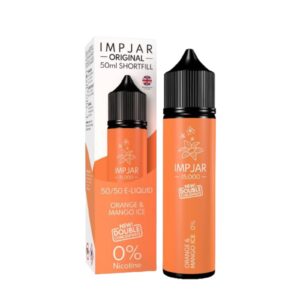 ORANGE & MANGO ICE 50ML E LIQUID IMP JAR