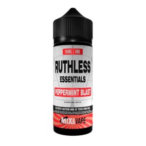 PEPPERMINT BLAST 100ML E LIQUID BY RUTHLESS ESSENTIALS
