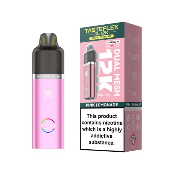 OXVA TASTERFLEX SL 12K PREFILLED POD VAPE KIT 20MG - Image 14