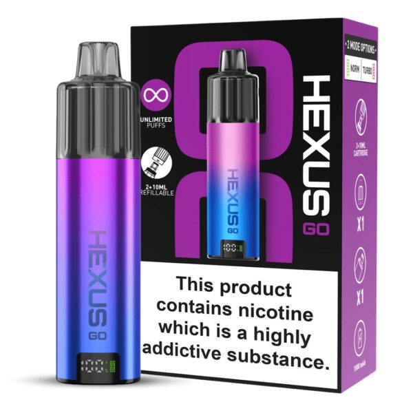 HEXUS GO PREFILLED POD VAPE KIT - Image 5