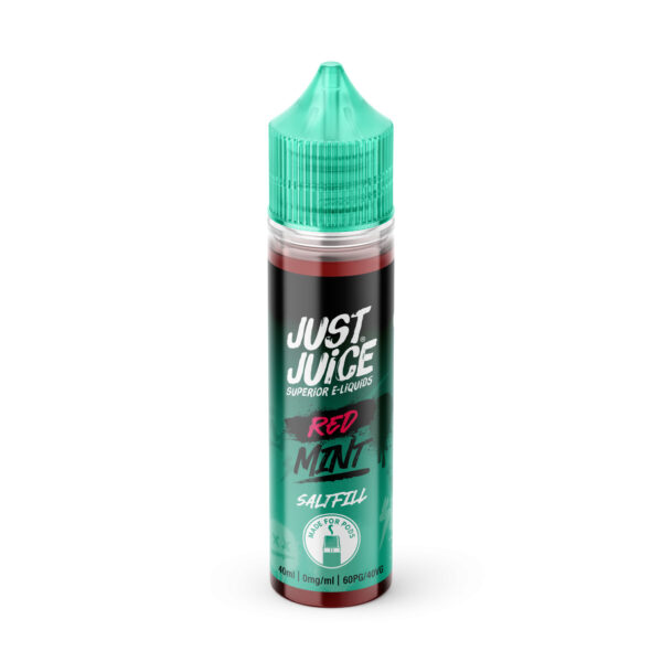 RED MINT SALTFILL 40ML E LIQUID JUST JUICE