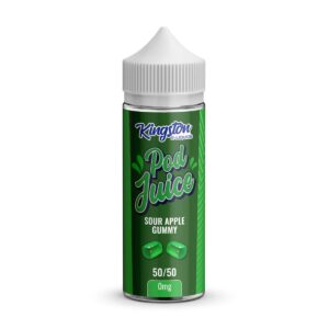 SOUR APPLE GUMMY POD JUICE 100ML E LIQUID KINGSTON