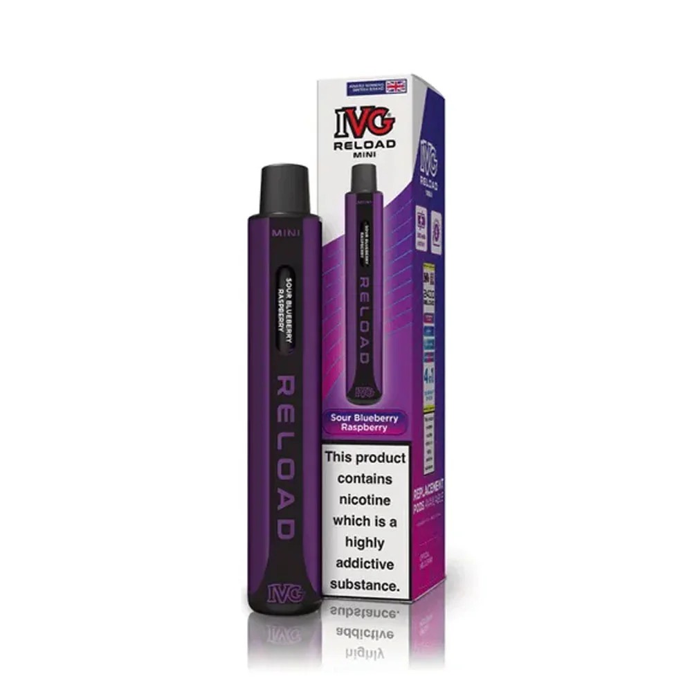IVG RELOADED MINI PREFILLED POD VAPE KIT 20MG - Image 2
