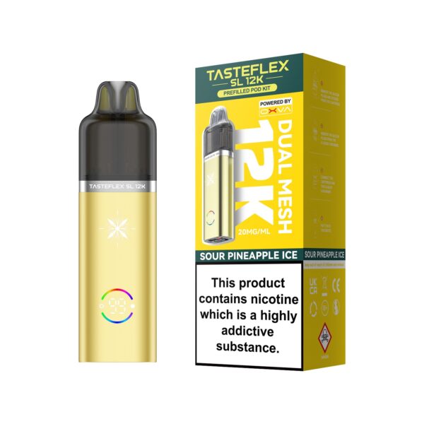 OXVA TASTERFLEX SL 12K PREFILLED POD VAPE KIT 20MG - Image 16