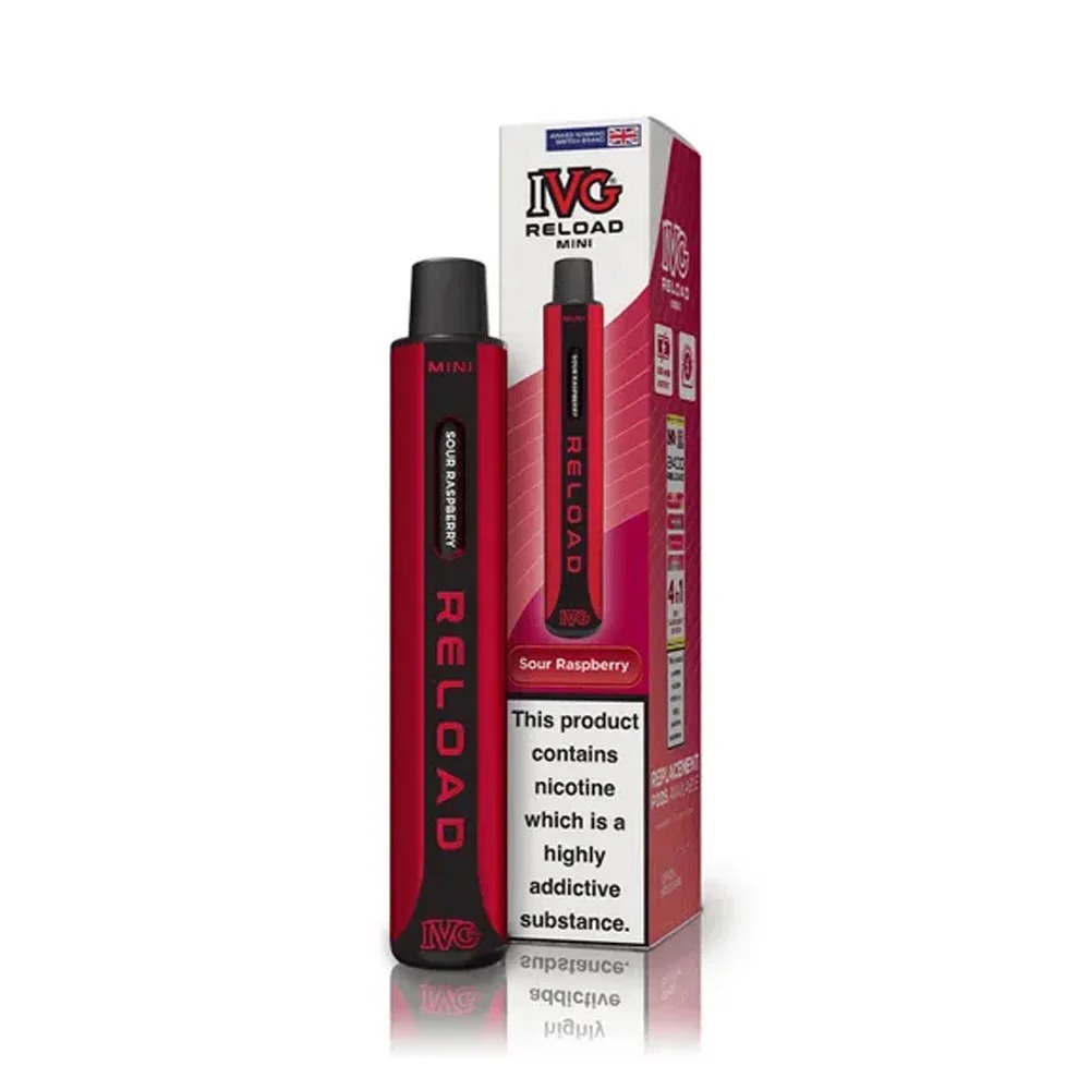 IVG RELOADED MINI PREFILLED POD VAPE KIT 20MG - Image 4