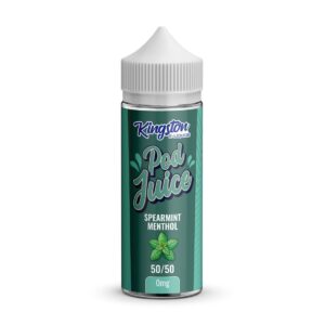 SPEARMINT MENTHOL POD JUICE 100ML E LIQUID KINGSTON