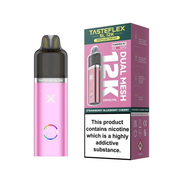 OXVA TASTERFLEX SL 12K PREFILLED POD VAPE KIT 20MG - Image 18