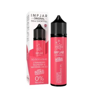STRAWBERRY RASPBERRY & WATERMELON ICE 50ML E LIQUID IMP JAR