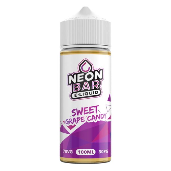 SWEET GRAPE CANDY 100ML E LIQUID NEON BAR