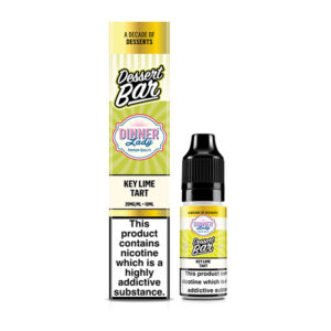 KEY LIME TART DESSERT BAR 10ML NIC SALT DINNER LADY