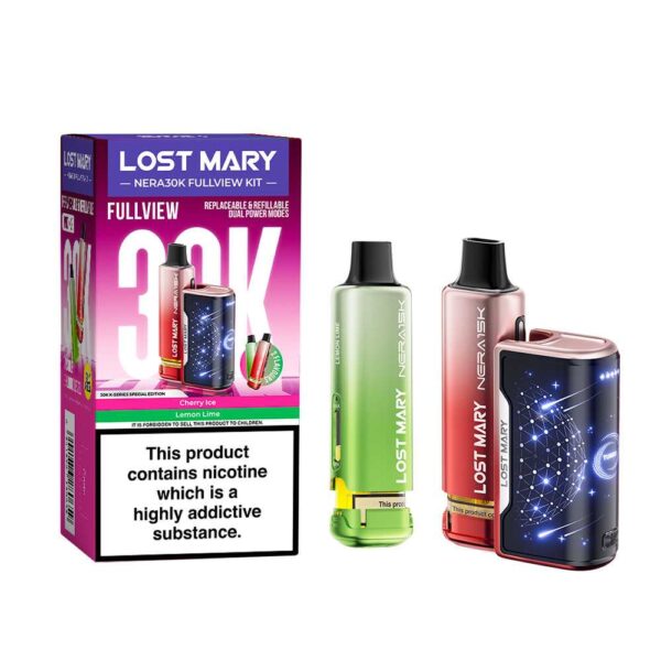 LOST MARY NERA 30K PREFILLED POD VAPE KIT 20MG - Image 14