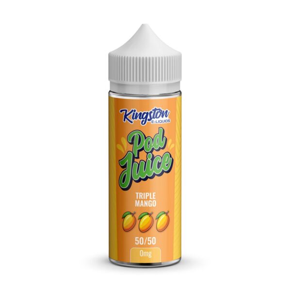 TRIPLE MANGO POD JUICE 100ML E LIQUID KINGSTON