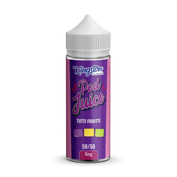 TUTTI FRUITTI POD JUICE 100ML E LIQUID 50/50 KINGSTON