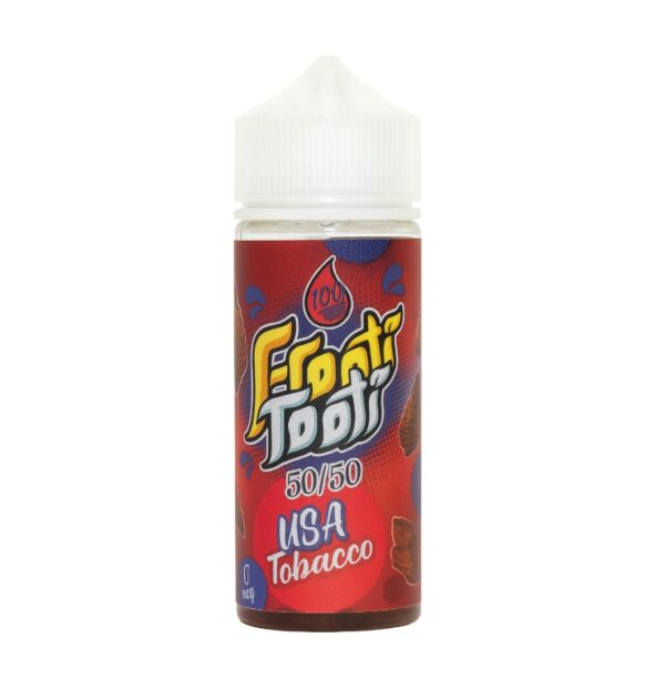 USA TOBACCO (50/50) 100ML E LIQUID FROOTI TOOTI