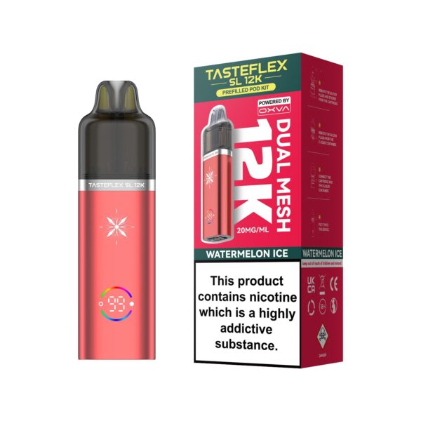 OXVA TASTERFLEX SL 12K PREFILLED POD VAPE KIT 20MG - Image 20