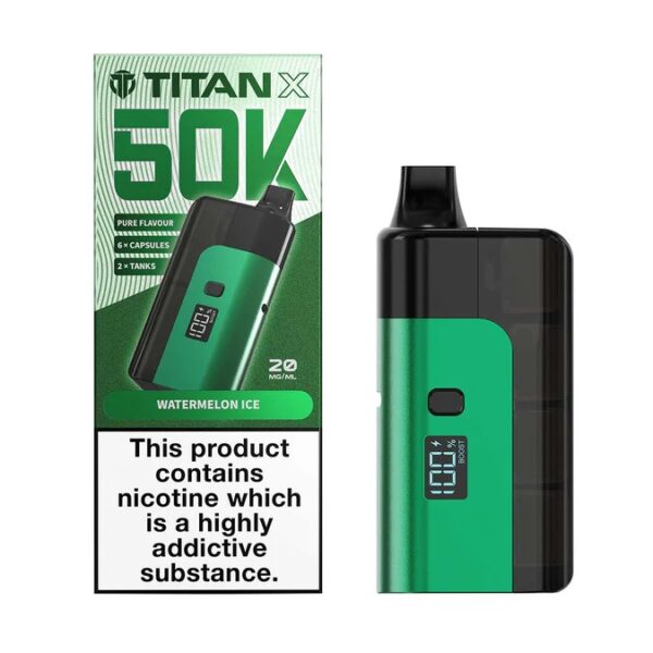 TITAN X 50K PREFILLED POD VAPE KIT 20MG - Image 20