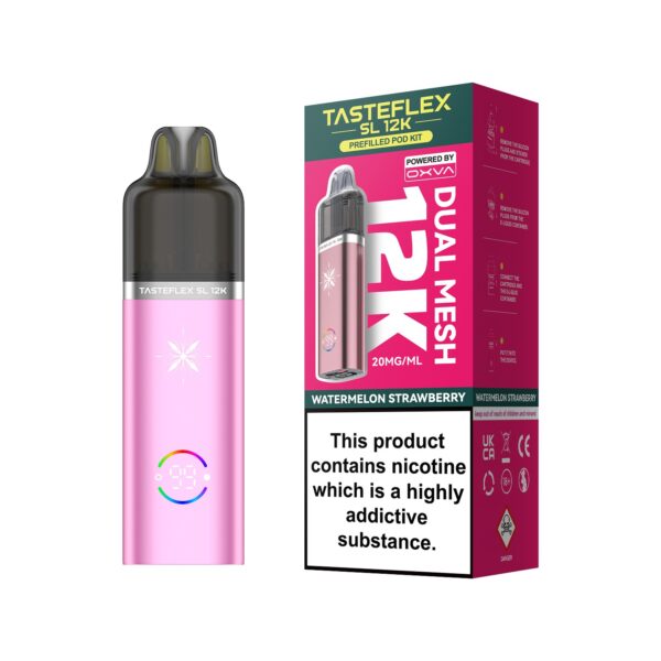 OXVA TASTERFLEX SL 12K PREFILLED POD VAPE KIT 20MG - Image 22