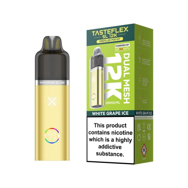 OXVA TASTERFLEX SL 12K PREFILLED POD VAPE KIT 20MG - Image 24