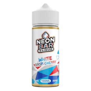 WHITE RASP CHERRY 100ML E LIQUID NEON BAR