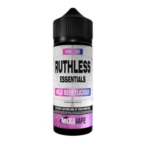 WILD BERRYLICIOUS 100ML E LIQUID BY RUTHLESS ESSENTIALS